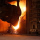 A steel mill in China.